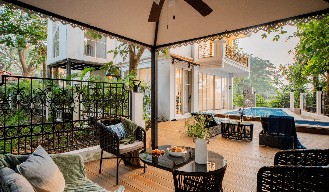 Villa Outdoor with pool view
